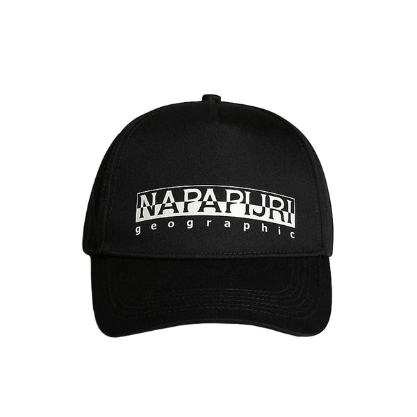 Napapijri F Box Baseball Cap Black-One Size-SPIRALSEVEN DESIGNER MENSWEAR UK