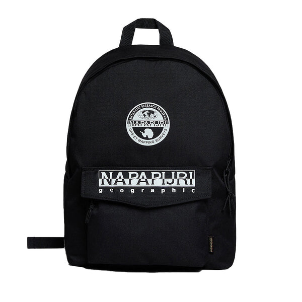 Napapijri Hornby Backpack Black-One Size-SPIRALSEVEN DESIGNER MENSWEAR UK