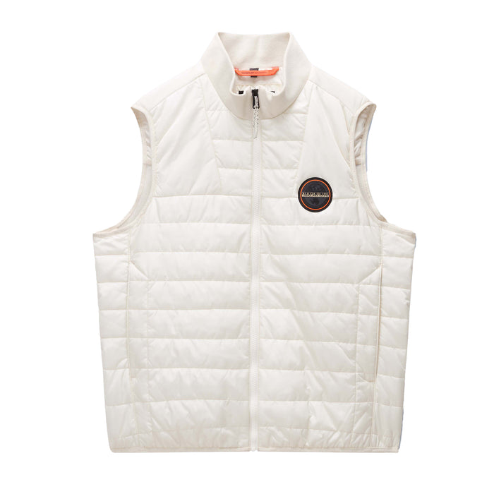 Napapijri Tosa Vest Gilet Off White Beige