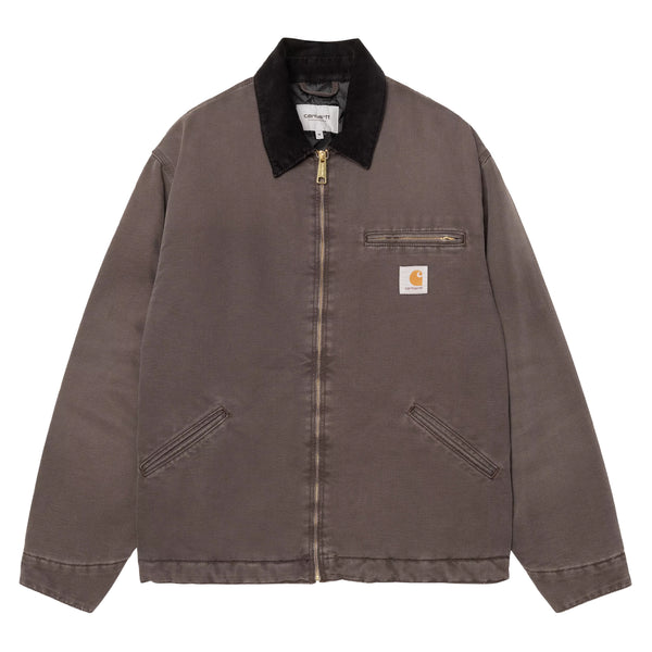 Carhartt WIP OG Detroit Jacket Tobacco/Black Stone Canvas