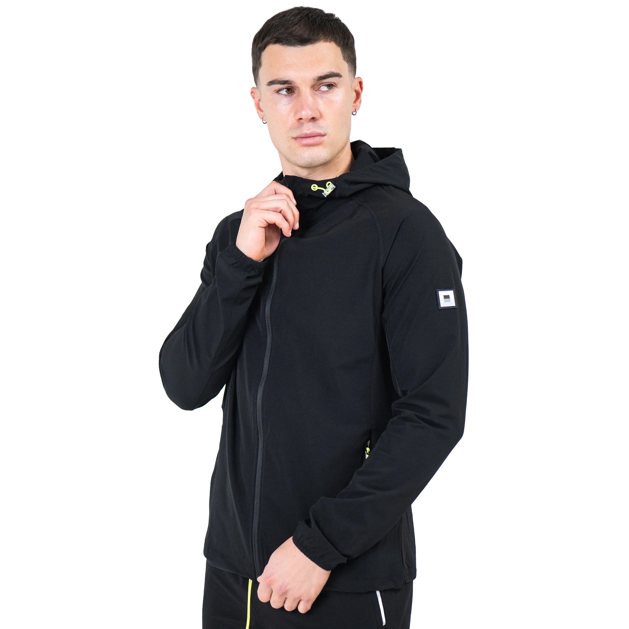 REFLECT Woven Capsule Track Top Jacket Black – Spiral Seven
