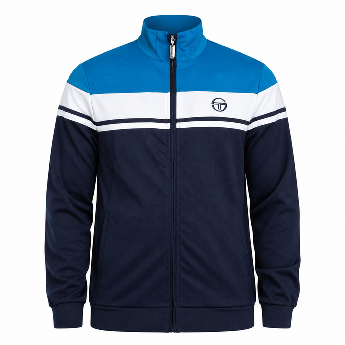 Sergio Tacchini Damarindo Track Top Jacket Directoire Blue/White/Maritime Blue