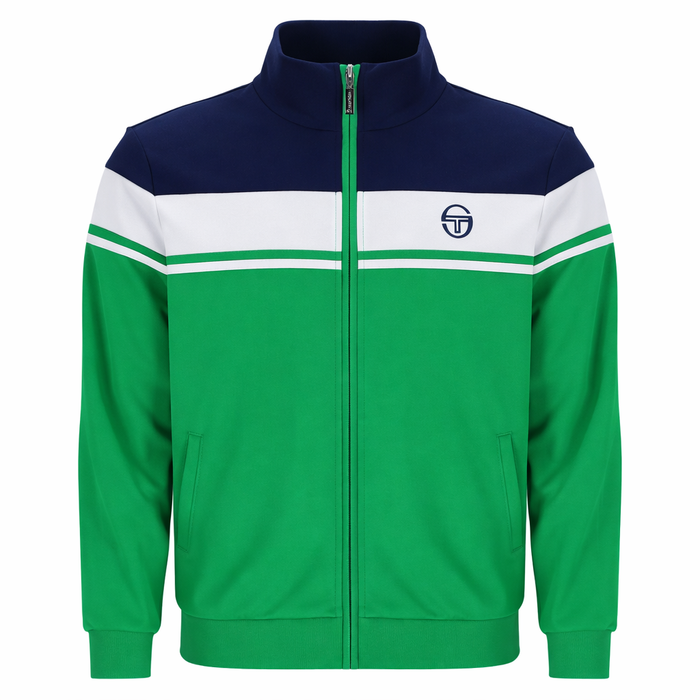 Sergio Tacchini Damarindo Track Top Jacket Maritime Blue/White/Fern Green