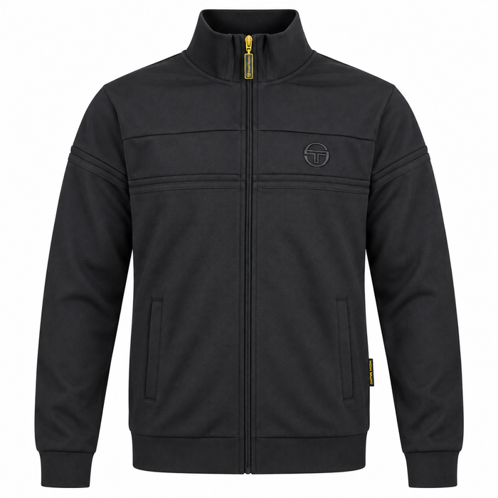 Sergio Tacchini Damarindo Track Top Jacket Triple Black