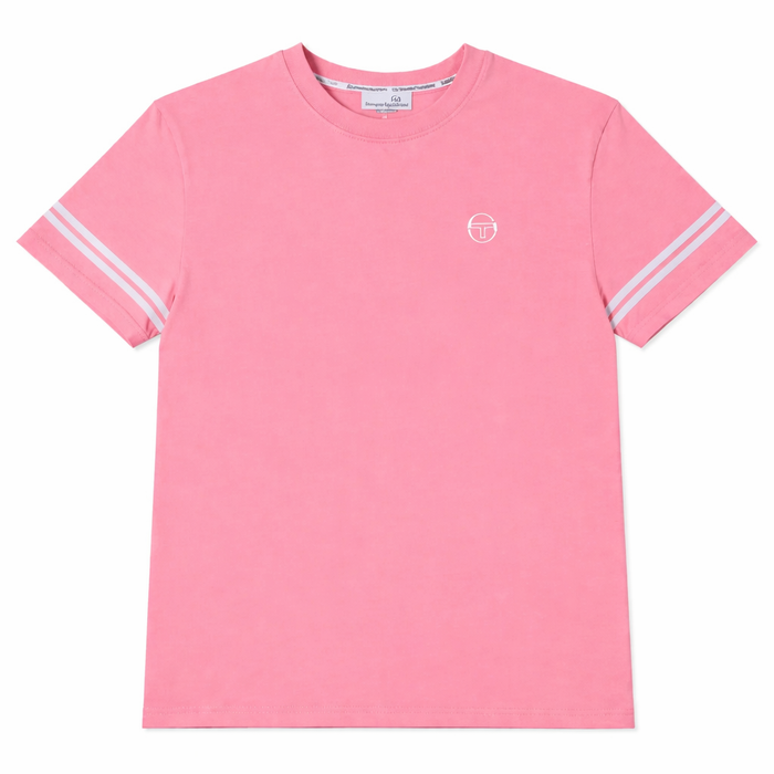 Sergio Tacchini Grello T-Shirt Geranium Pink/White