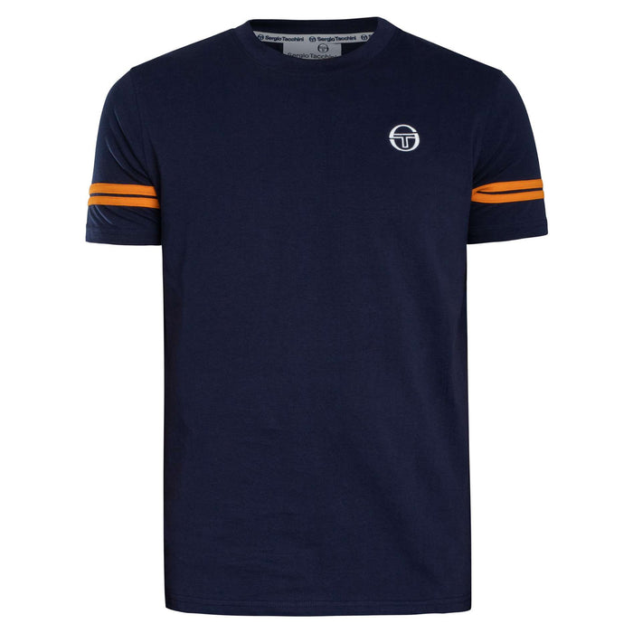 Sergio Tacchini Grello T-Shirt Maritime Blue/Orange Pepper