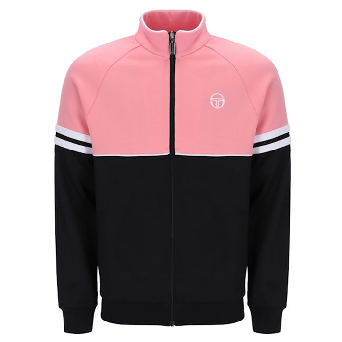 Sergio Tacchini Orion Track Top Jacket Geranium Pink/Black/White