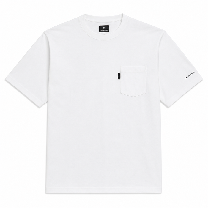 Snow Peak Pocket T-Shirt Off White
