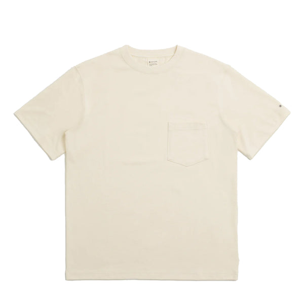 Snow Peak Recycled Cotton Heavy Short Sleeve T-Shirt Oatmeal