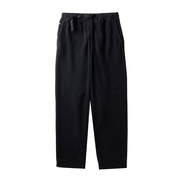 Snow Peak Water-Repellent Fleece Pants Black