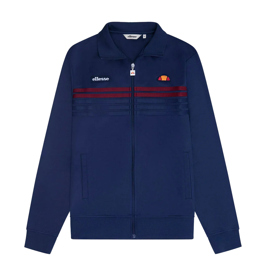 Ellesse Vicenza Track Top Jacket Navy/Burgundy