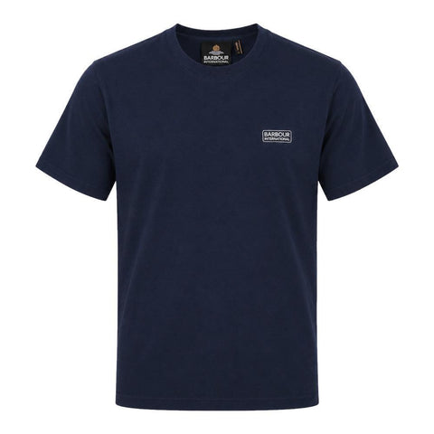 Barbour International Small Logo T-Shirt Navy Blazer