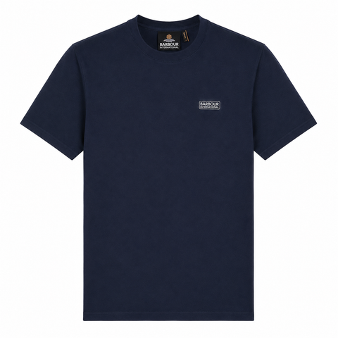 Barbour International Small Logo T-Shirt Navy Blazer