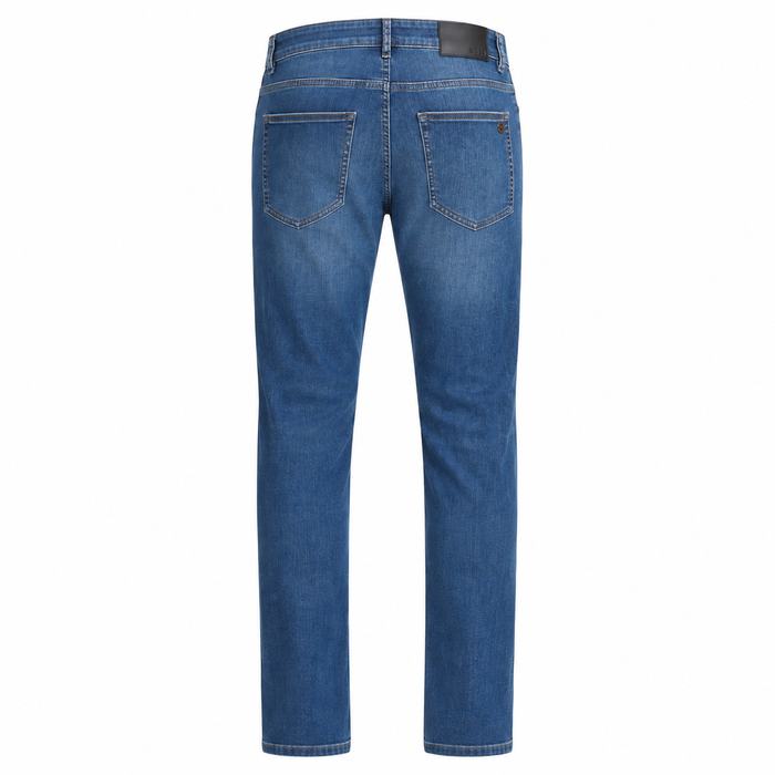 BOSS Delaware Soft Motion Slim fit Jeans Blue