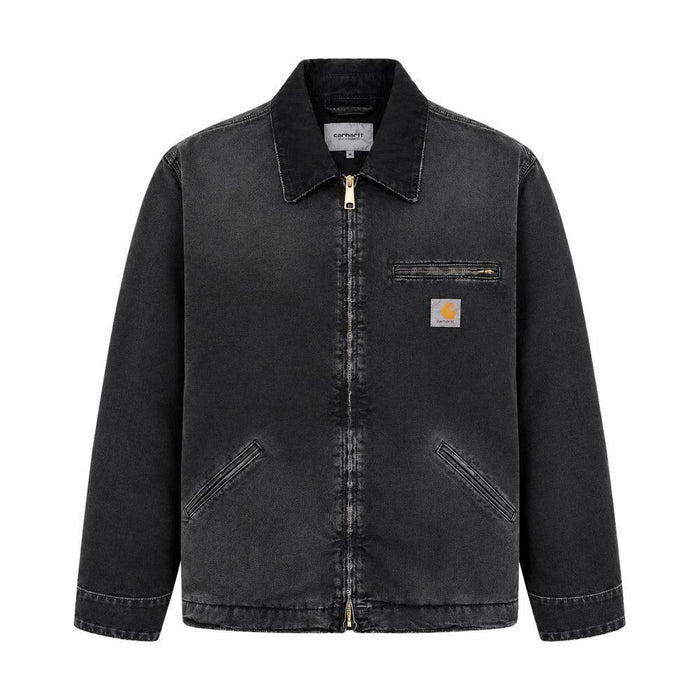 Carhartt WIP OG Detroit Jacket Black/Black/Destroy Wash