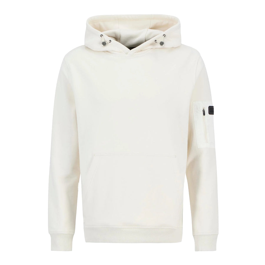 Barbour International Ewan Hoodie Whisper White