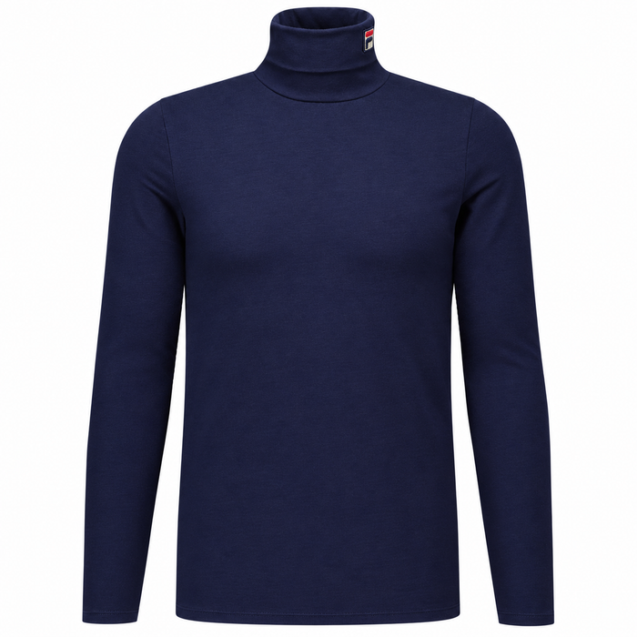 Fila 19th Classic Roll Neck T-Shirt Fila Navy