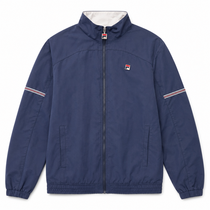 Fila Artur Micro Tape Track Jacket Fila Navy/Gardenia