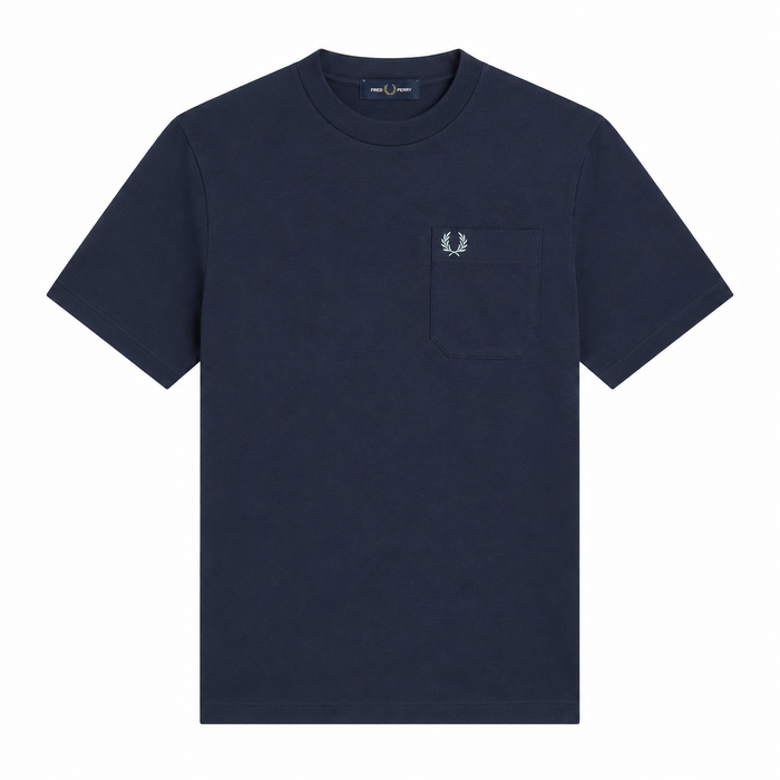 Fred Perry Relaxed Pocket T-Shirt Dark Airforce