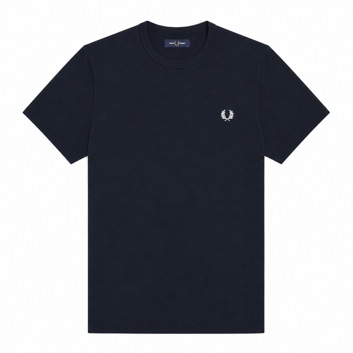 Fred Perry Ringer T-Shirt Navy