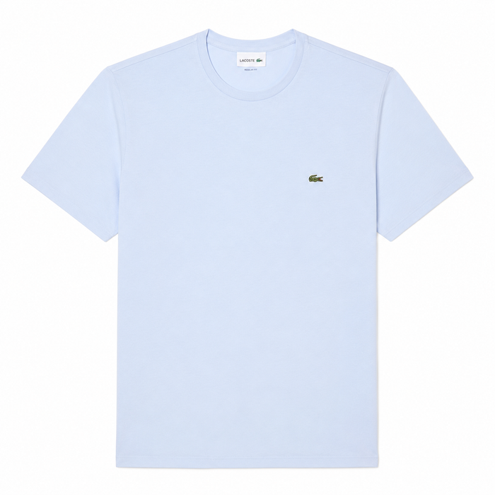 Lacoste Cotton Pima Crew Neck T-Shirt Pastel Blue