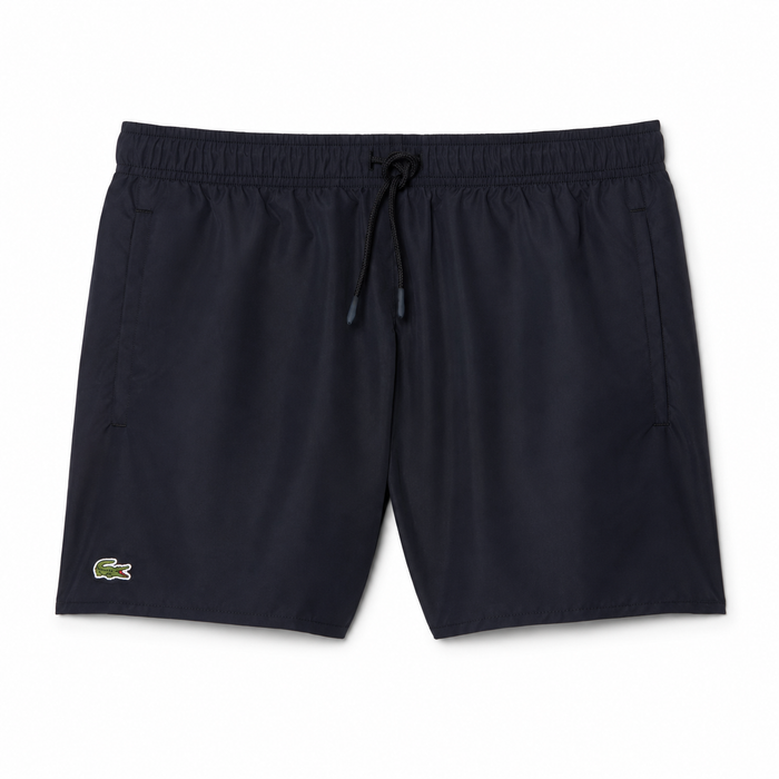 Lacoste Quick-Dry Swim Shorts Black/Green