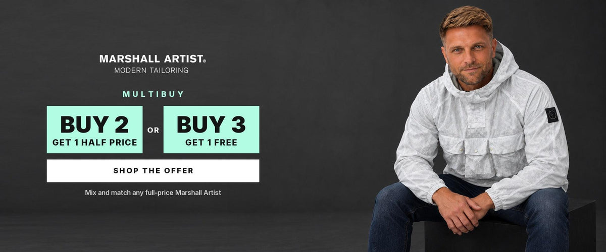 Marshall Artist multibuy: buy 2, get 1 half price, buy 3, get 1 free