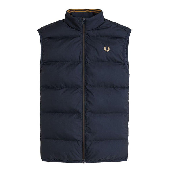 Fred Perry Insulated Padded Gilet Navy
