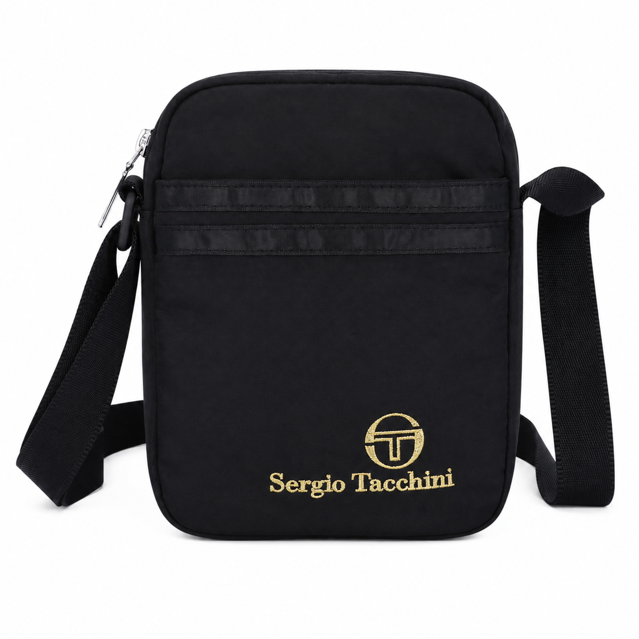 Sergio Tacchini Sarchi Cross Body Bag Black – Spiral Seven