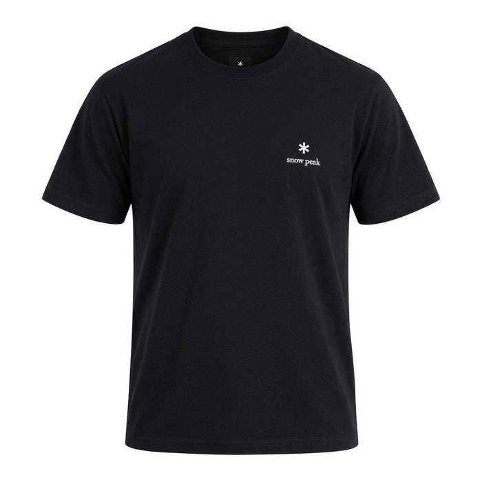 Snow Peak Logo T-Shirt Black