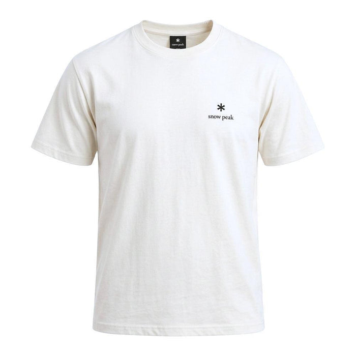 Snow Peak Logo T-Shirt Off White