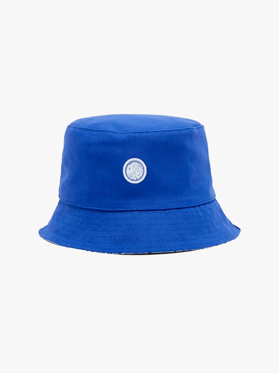 Pretty Green Blake Paisley Bucket Hat - Blue | Spiralseven