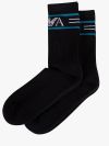Emporio Armani 2 Pack Knitted Socks - Black 
