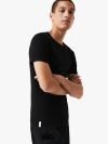 Lacoste Crew Neck Cotton T-Shirt 3-Pack - Black 