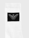 Emporio Armani 3 Pack Short Socks - White