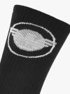 Emporio Armani 3 Pack Short Logo Socks - Black