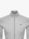 Lacoste Funnel Neck Track Top - Silver Chine 