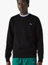 Lacoste Sport Cotton Blend Fleece Sweatshirt - Black