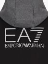 EA7 Emporio Armani Athletic Colour Block Hoodie - Black 