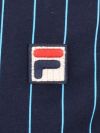 Fila Vintage BB1 Classic Striped Polo Shirt - Navy