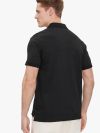 Emporio Armani Beach Jersey Polo Shirt - Black