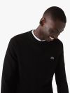 Lacoste Organic Cotton Sweatshirt - Black 