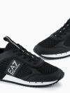 EA7 Emporio Armani Mesh Runner Trainers - Black/White