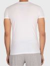 Emporio Armani Stretch Cotton Box Logo T-Shirt - White