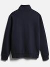 Napapijri Burgee Half Zip Sweatshirt - Dark Blue