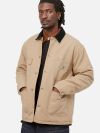 Carhartt WIP OG Chore Coat - Dusty H Brown/Black Aged Canvas 