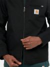 Carhartt WIP OG Detroit Jacket - Black Aged Canvas