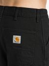 Carhartt WIP Double Knee Pant - Black Aged Canvas