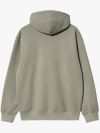 Carhartt WIP Hooded Duster Sweat - Yucca Garment Dyed