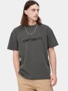 Carhartt WIP Duster T-Shirt - Black Garment Dyed